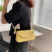 Bulk Jewelry Wholesale yellow PU pearl handbag JDC-LB-ZM055 Wholesale factory from China YIWU China