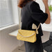 Bulk Jewelry Wholesale yellow PU pearl handbag JDC-LB-ZM055 Wholesale factory from China YIWU China