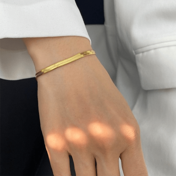 Wholesale yellow stainless steel bracelet set JDC-BT-JD100 Bracelet 杰鼎 Wholesale Jewelry JoyasDeChina Joyas De China