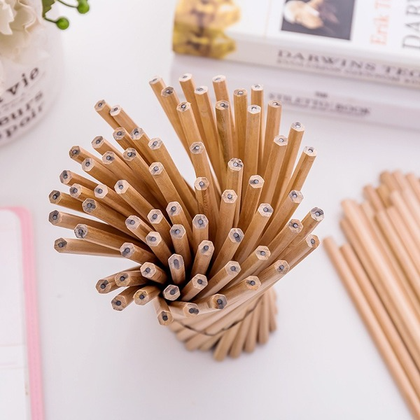 Bulk Jewelry Wholesale yellow wood HB pencil elementary school student JDC-PE-XF004 Wholesale factory from China YIWU China