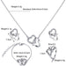 Wholesale yongjietongxin inlaid Rhinestone Necklace JDC-NE-F047 necklaces 韩之尚 Wholesale Jewelry JoyasDeChina Joyas De China