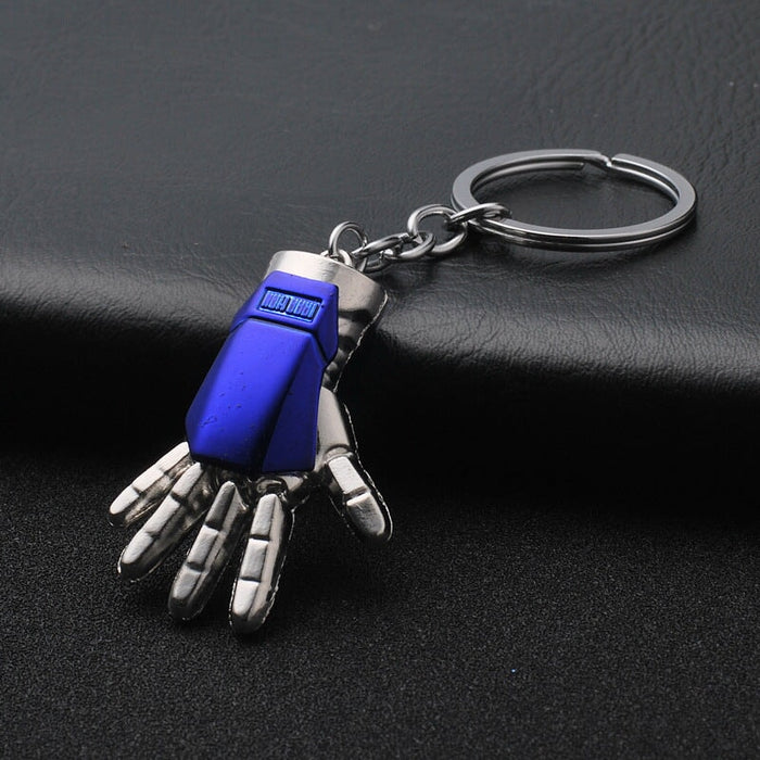 Wholesale Zinc Alloy Keychain JDC-KC-XinS018 Keychains 新尚 blue Wholesale Jewelry JoyasDeChina Joyas De China