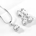 Wholesale Zircon Artificial Stone Necklace Earring Set MOQ≥2 JDC-NE-Kas005 Necklaces 卡诗 Wholesale Jewelry JoyasDeChina Joyas De China