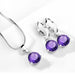 Wholesale Zircon Artificial Stone Necklace Earring Set MOQ≥2 JDC-NE-Kas005 Necklaces 卡诗 MOQ2 5 Wholesale Jewelry JoyasDeChina Joyas De China