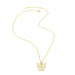 Wholesale zircon cross heart butterfly mother's day necklace JDC-NE-AOS015 Necklaces 翱昇 Wholesale Jewelry JoyasDeChina Joyas De China