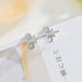 Wholesale Zircon Meteor Ear Clip JDC-ES-ChiH013 Earrings 池豪 Silver Wholesale Jewelry JoyasDeChina Joyas De China