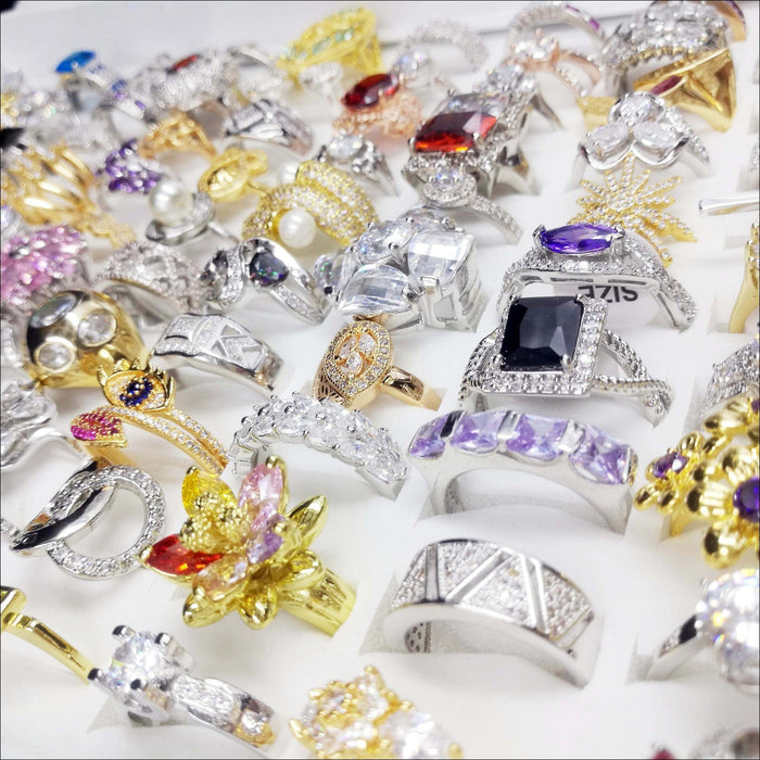 Wholesale Zircon Micro-Inlay Ring JDC-RS-Xuy030 Rings 旭颖 Wholesale Jewelry JoyasDeChina Joyas De China