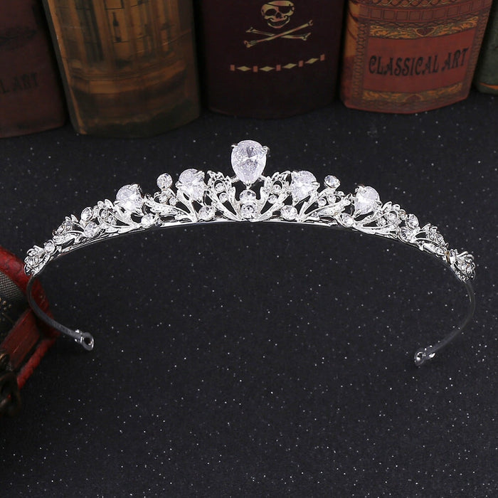 Wholesale zircon small crown hair band JDC-HD-ZuanG009 Headband 钻岗 Wholesale Jewelry JoyasDeChina Joyas De China